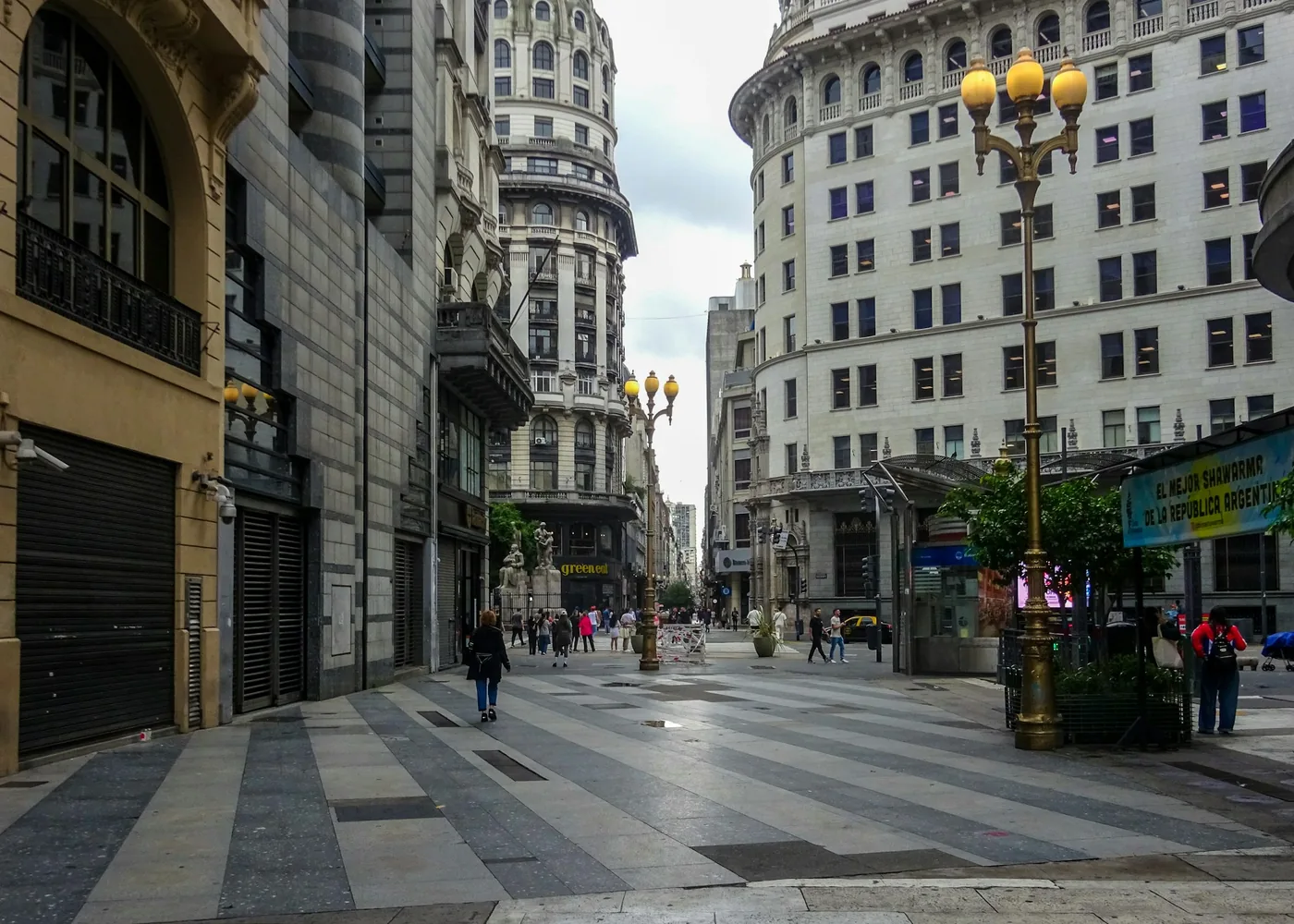 A street in central Buenos Aires, near Monserrat